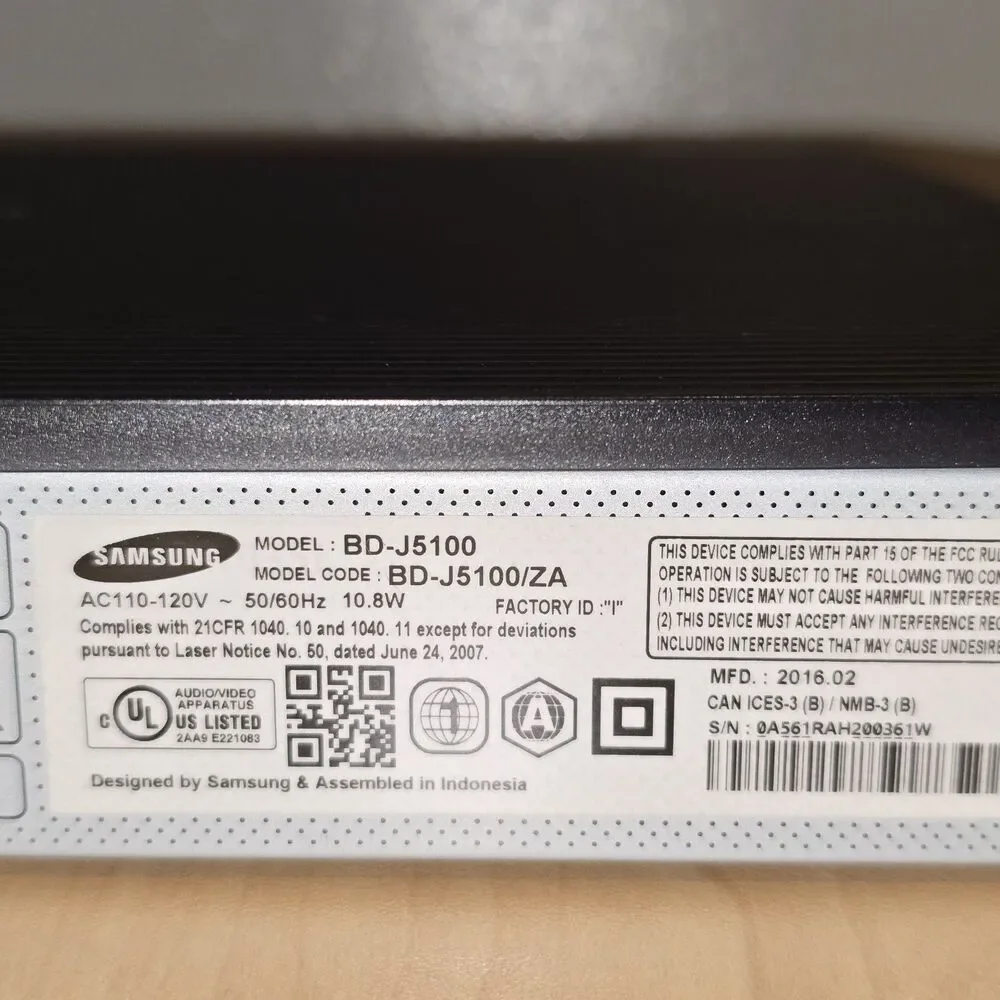 Samsung bd j5100